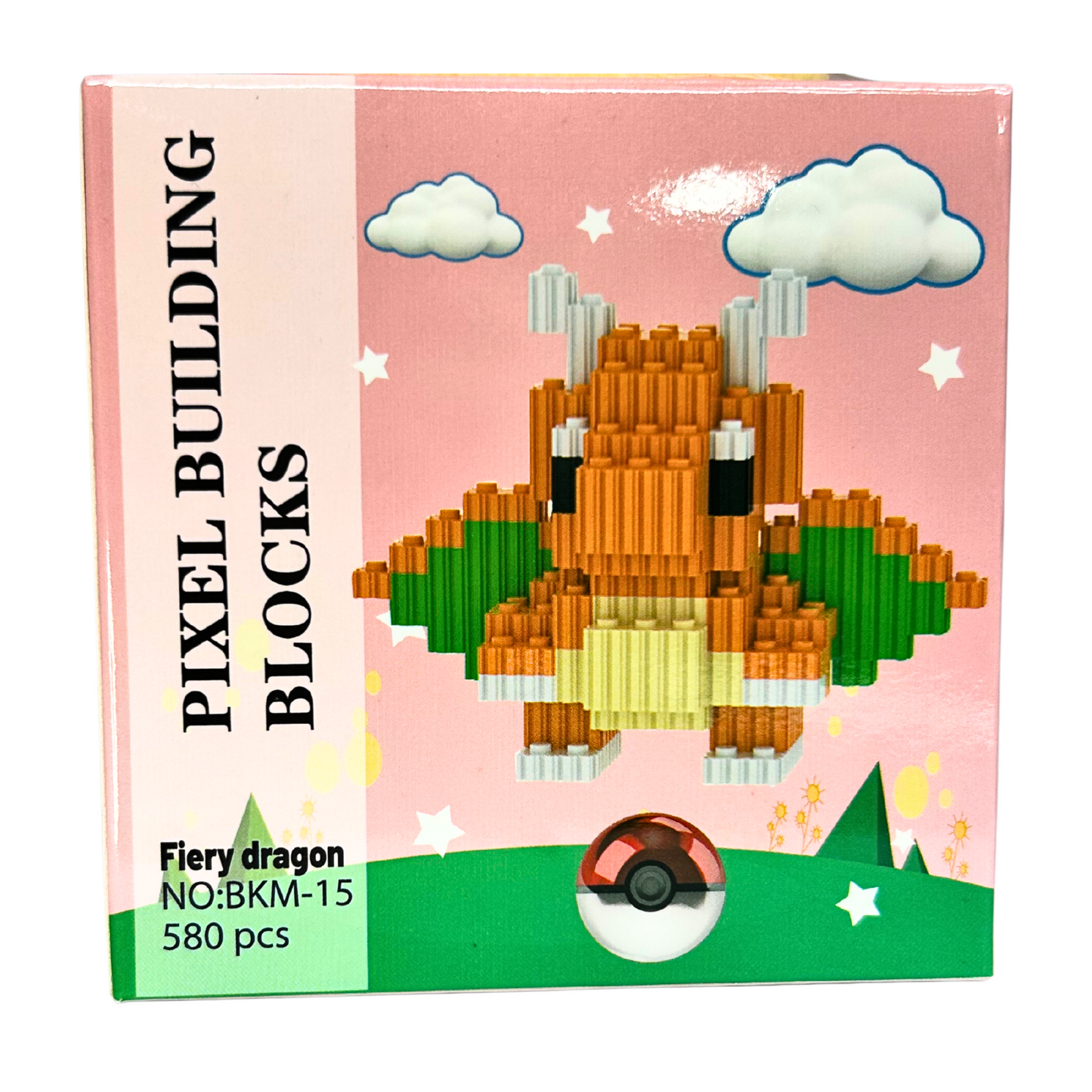 LEGO 3D FIERY DRAGON PEQUEÑO