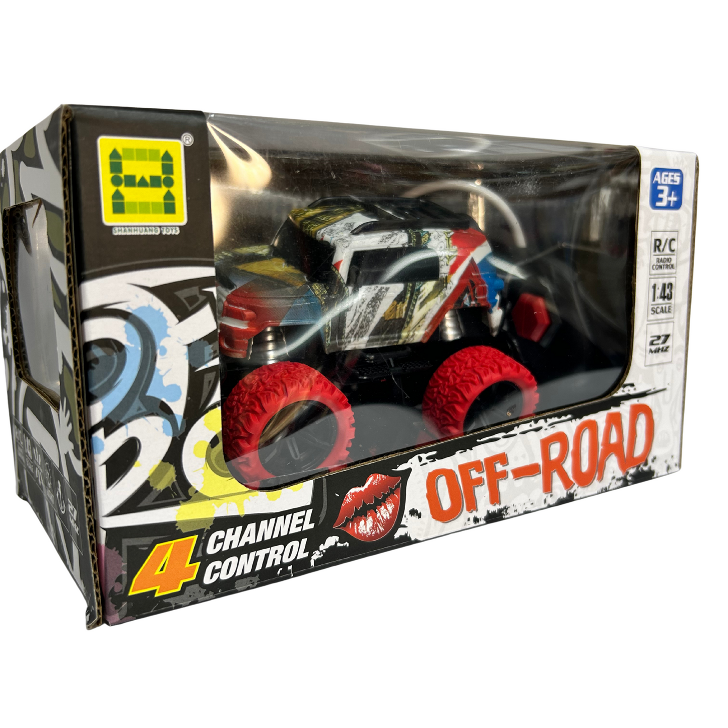 OFF ROAD CARRO CONTROL REMOTO / ROJO