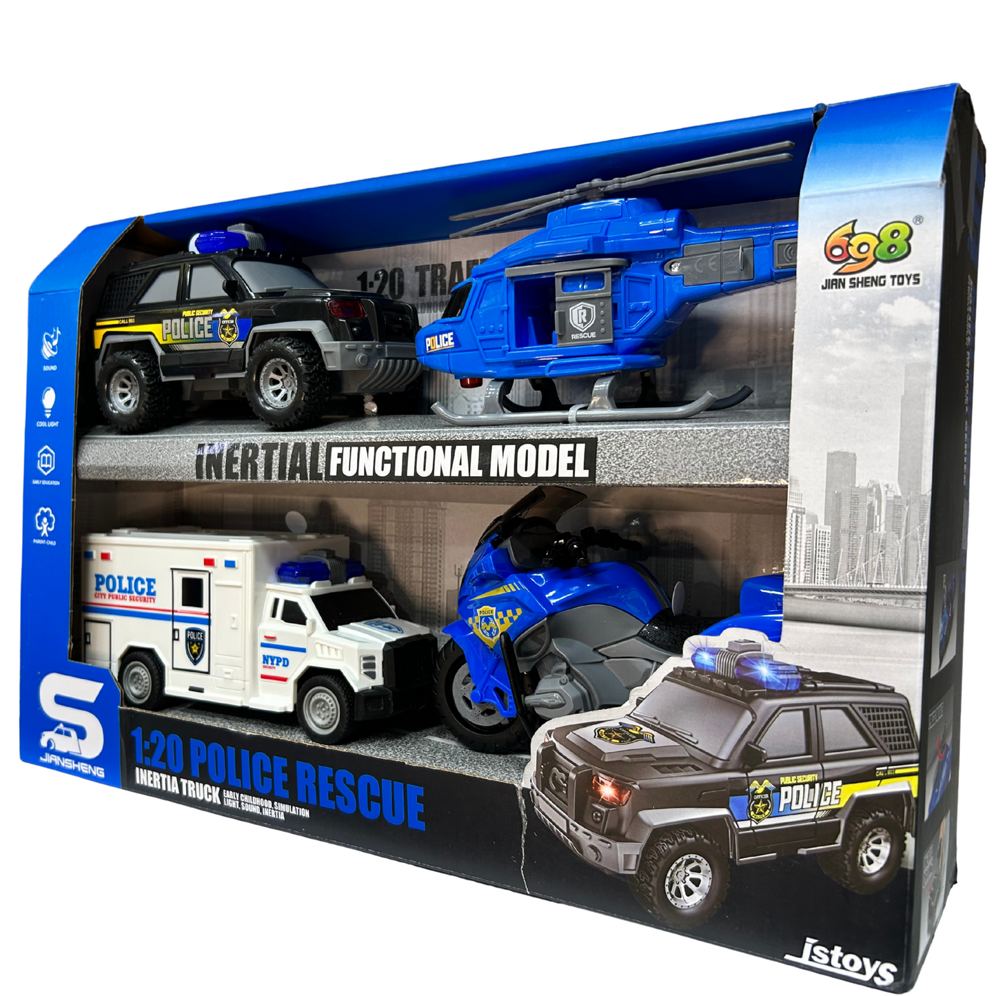 COLECCION POLICIA X4