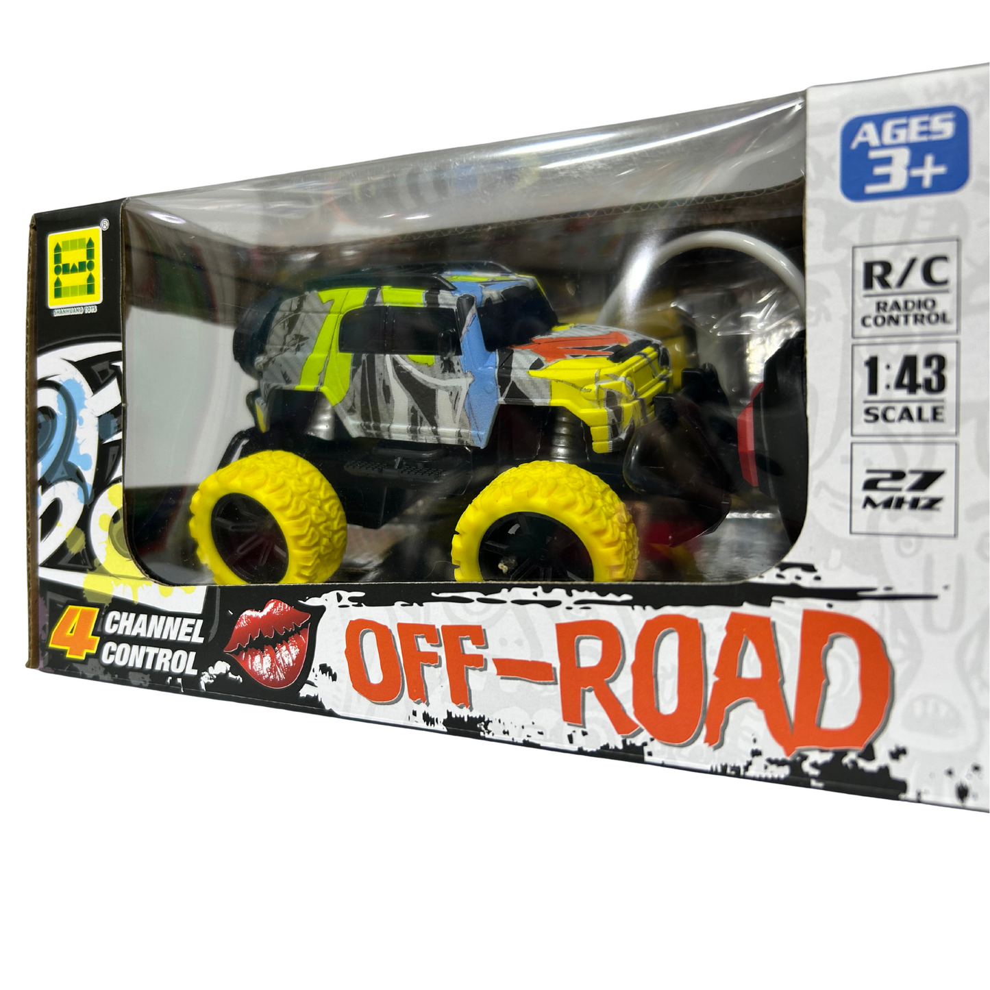 OFF ROAD CARRO CONTROL REMOTO / VERDE
