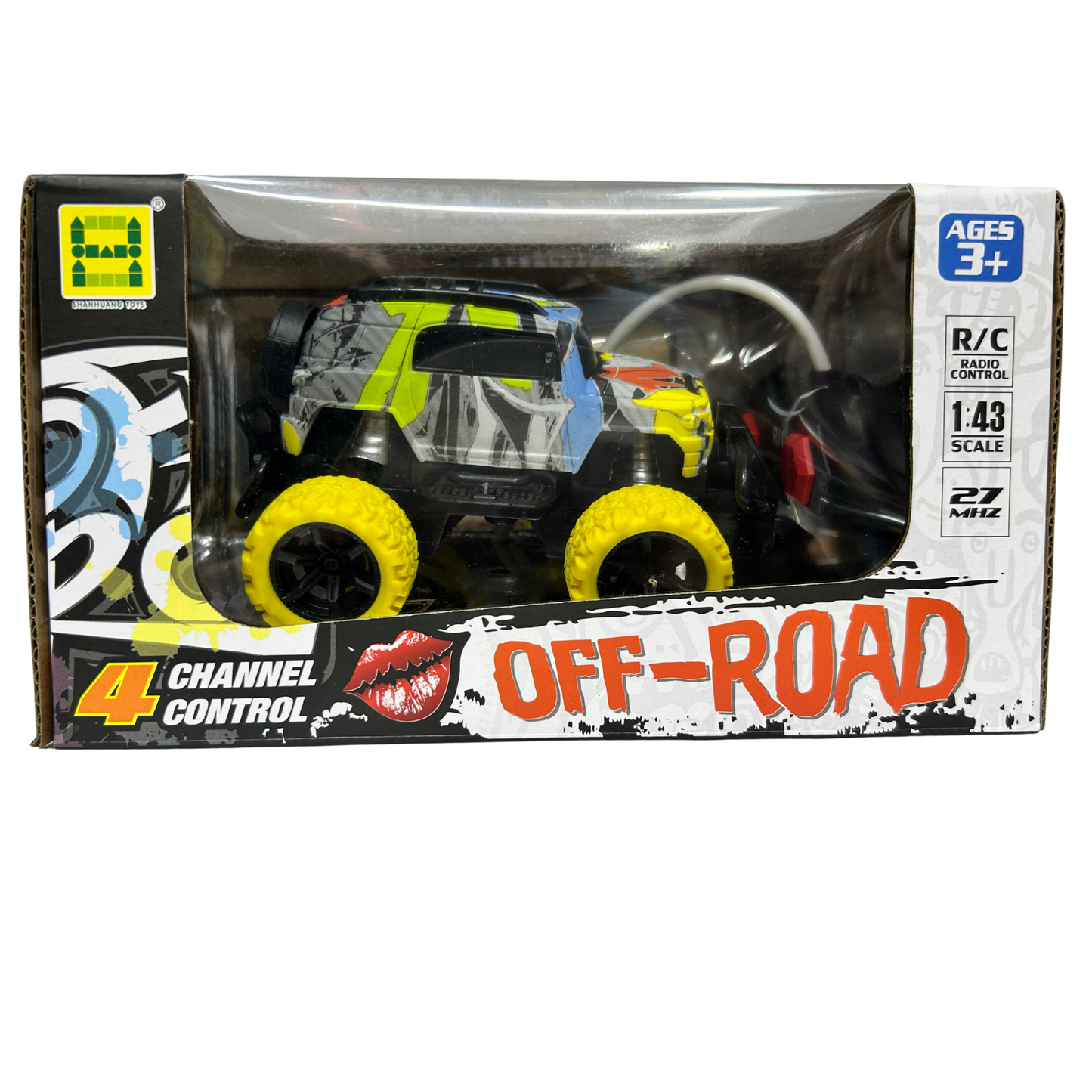 OFF ROAD CARRO CONTROL REMOTO / VERDE