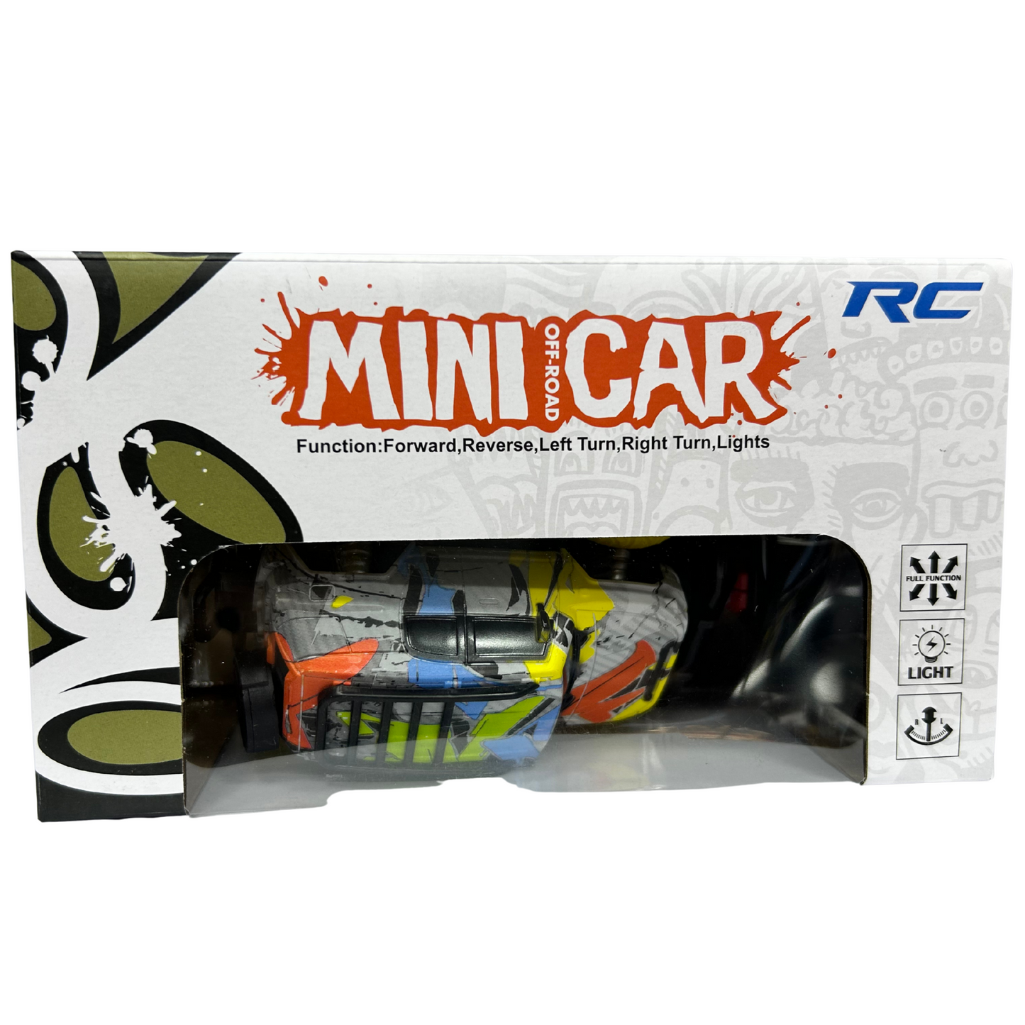 OFF ROAD CARRO CONTROL REMOTO / VERDE