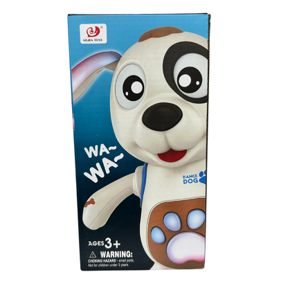 PERRO BLANCO PILA SALTA Y BAILA