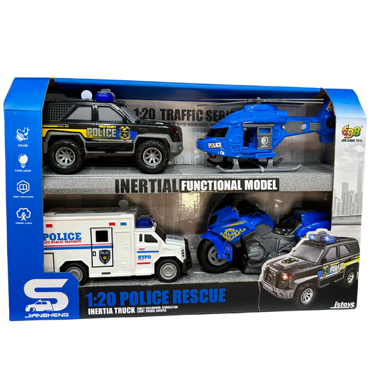 COLECCION POLICIA X4