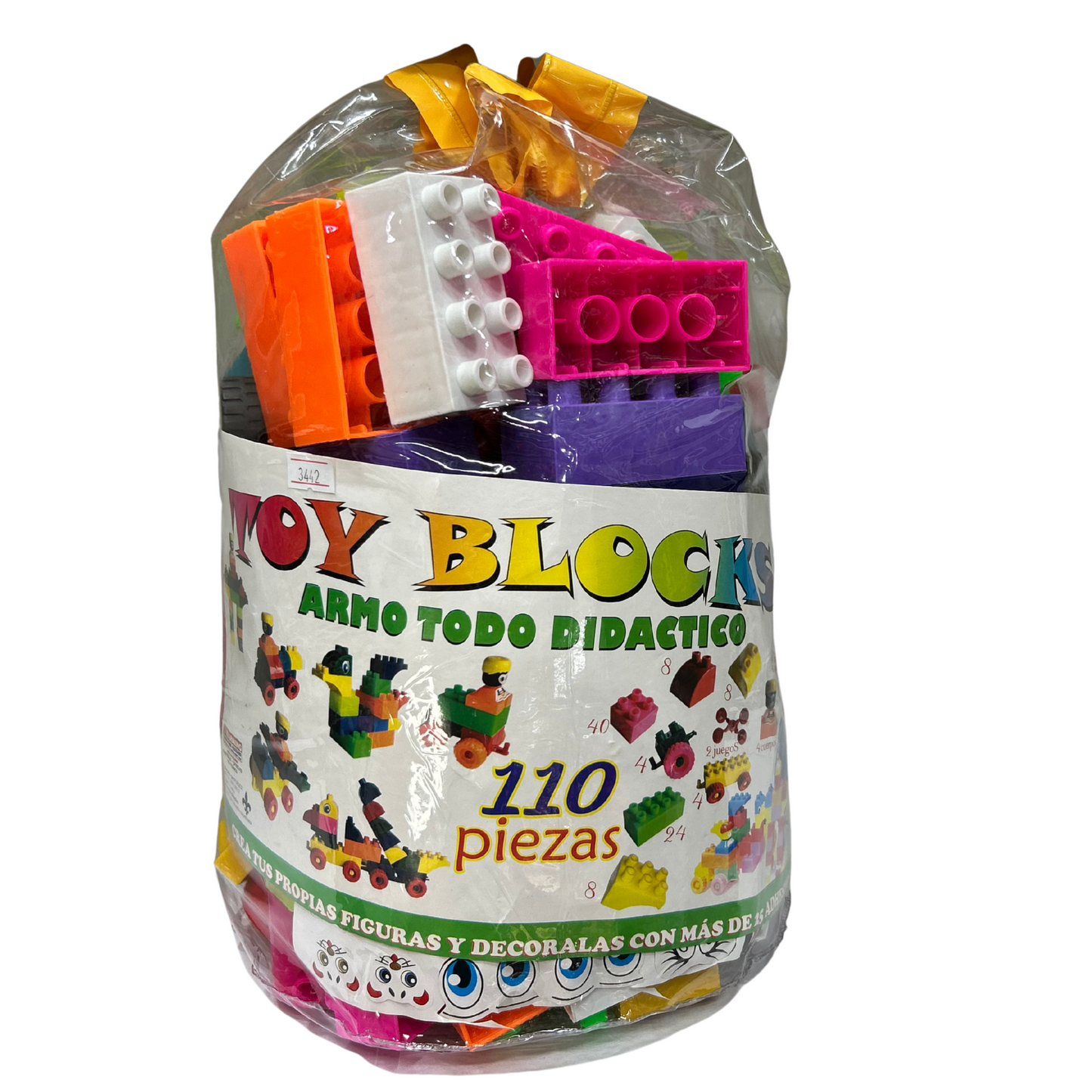 ARMATODO FICHA GRANDE 110 PIEZAS