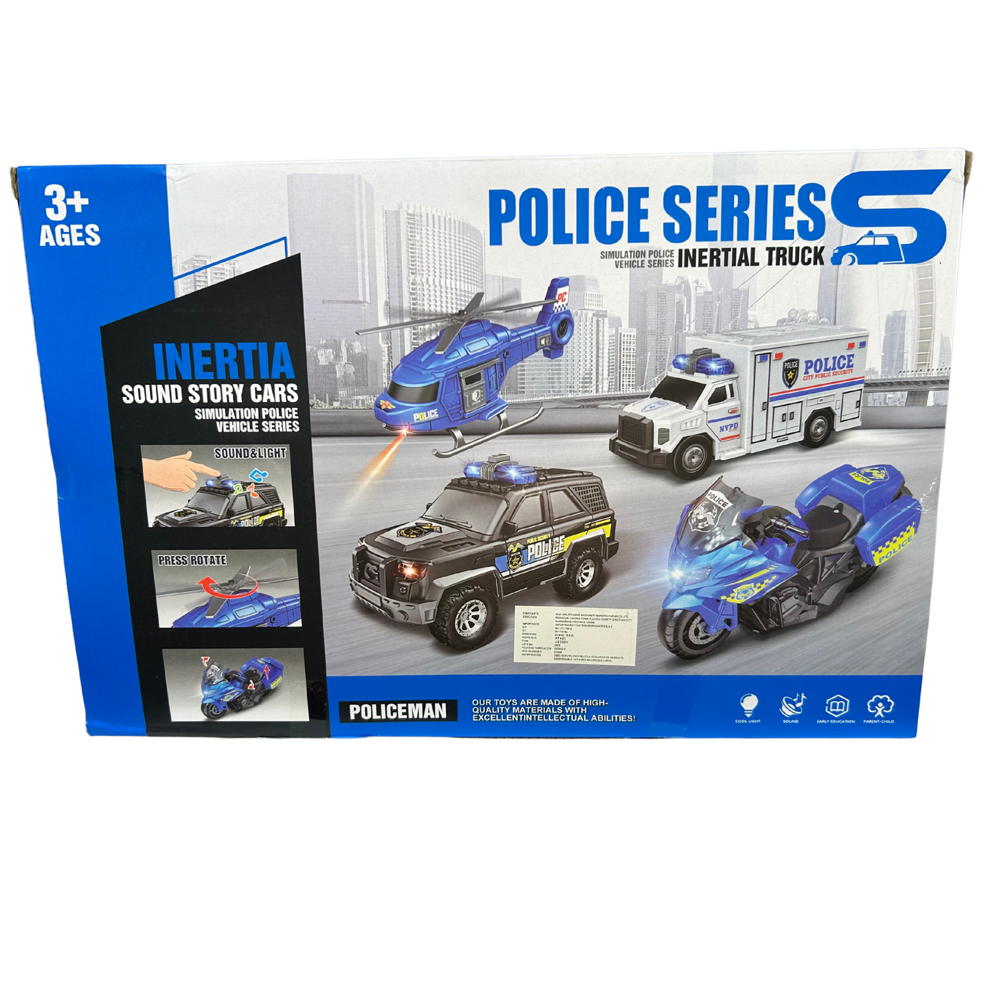 COLECCION POLICIA X4