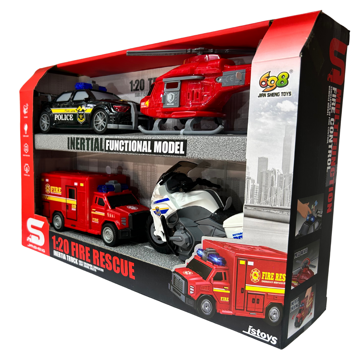 COLECCION BOMBEROS X4