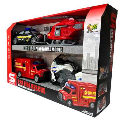 COLECCION BOMBEROS X4