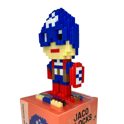 LEGO 3D CAPITAN AMERICA PEQUEÑO