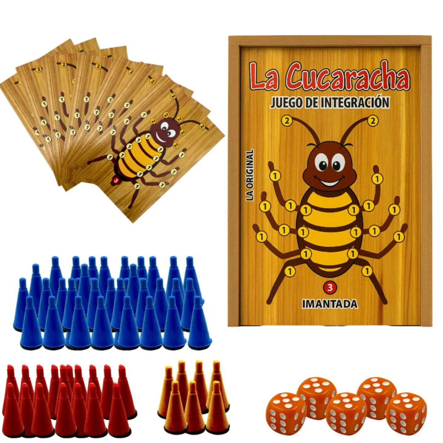 JUEGO CUCARACHA IMANTADA