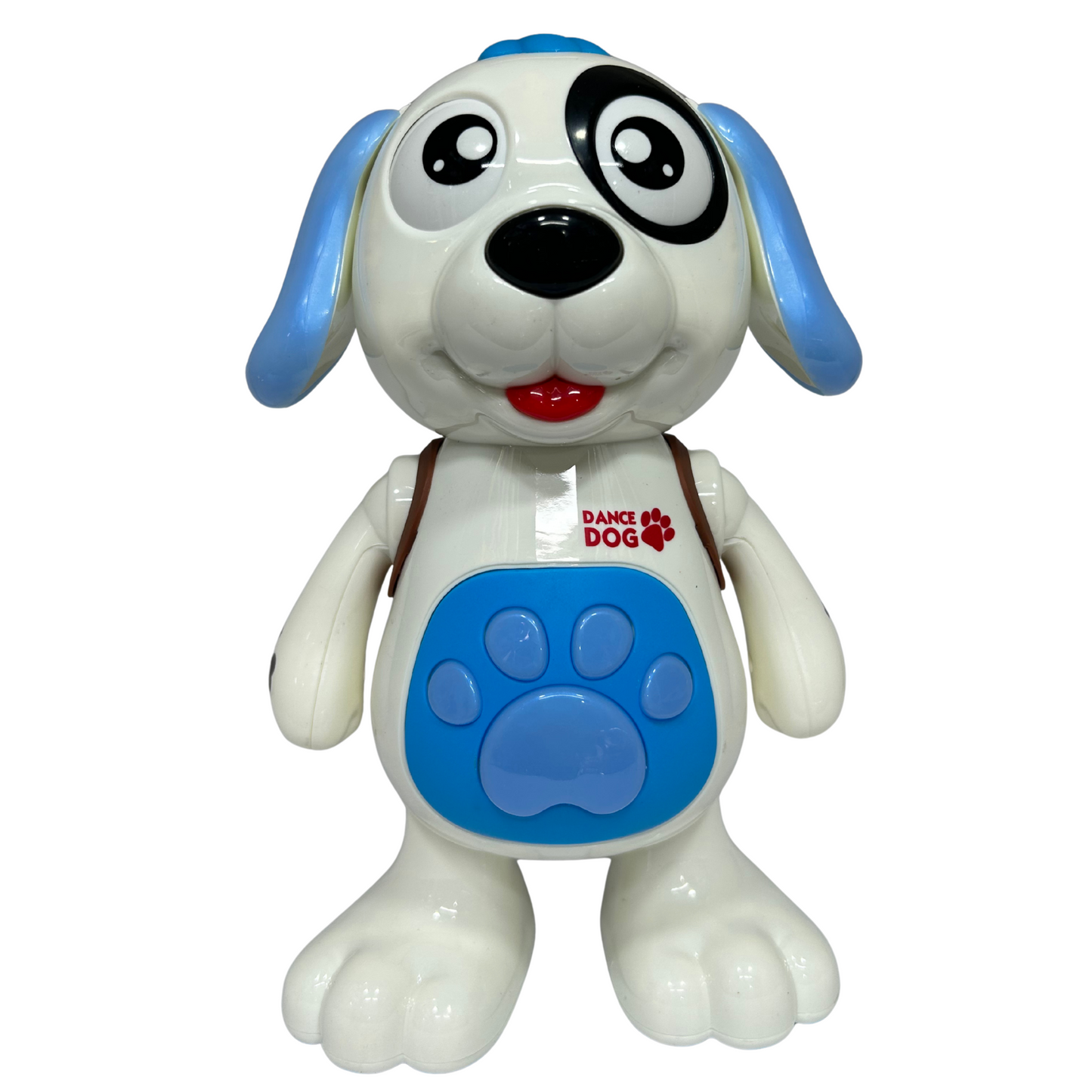 PERRO BLANCO PILA SALTA Y BAILA