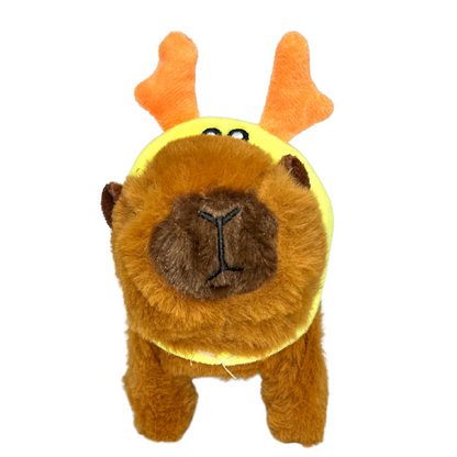 CAPIBARA CAMINA TORTUGA CAFE OSCURO