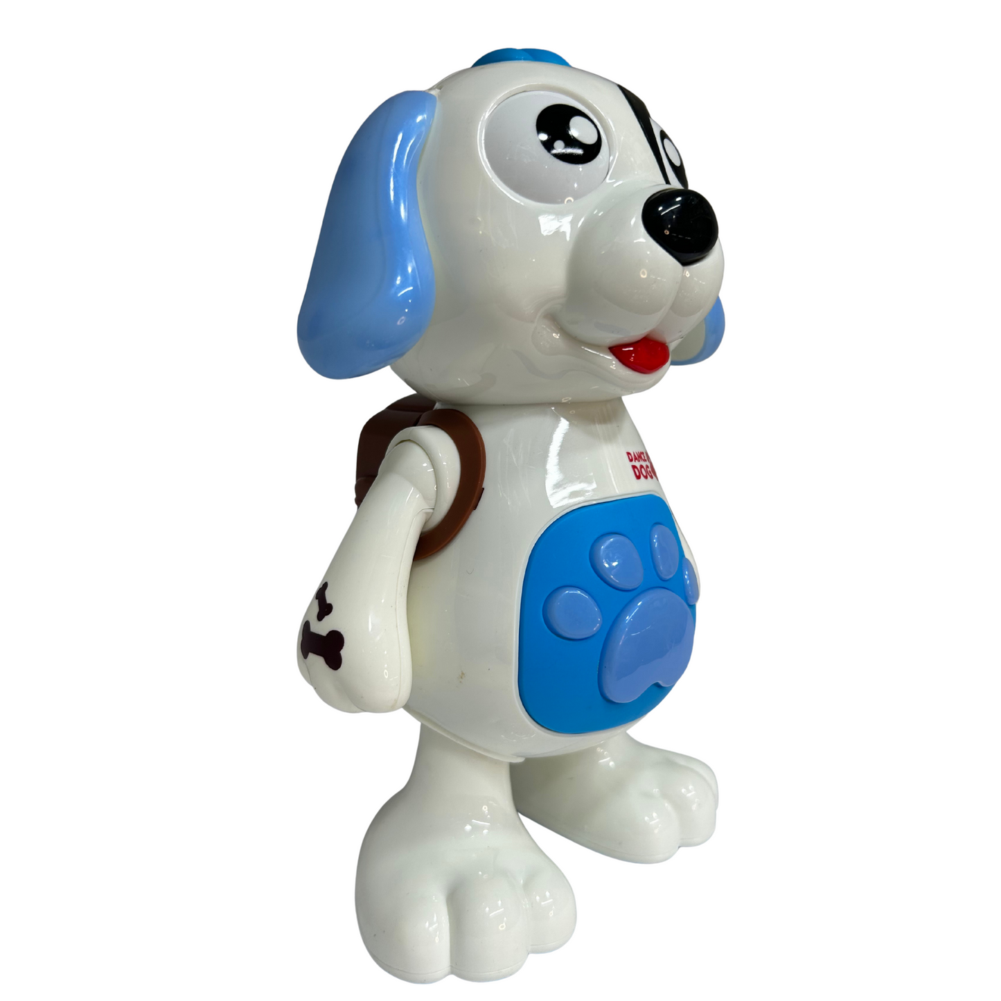 PERRO BLANCO PILA SALTA Y BAILA