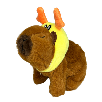 CAPIBARA CAMINA TORTUGA CAFE OSCURO