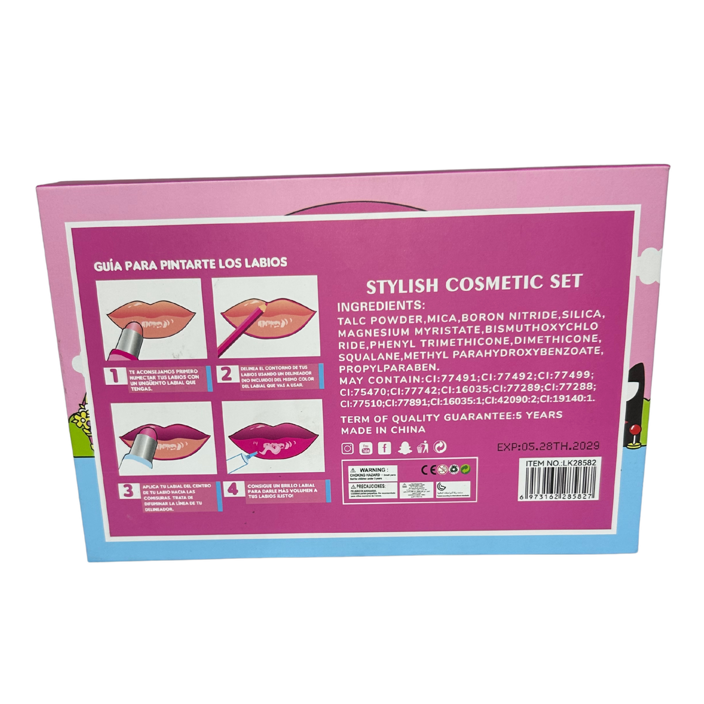 MAQUILLAJE FINO PEQUEÑO