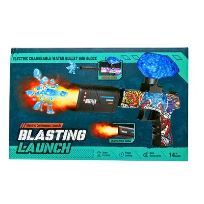 BLASTING PISTOLA HIDROGEL RECARGABLE CON HUMO