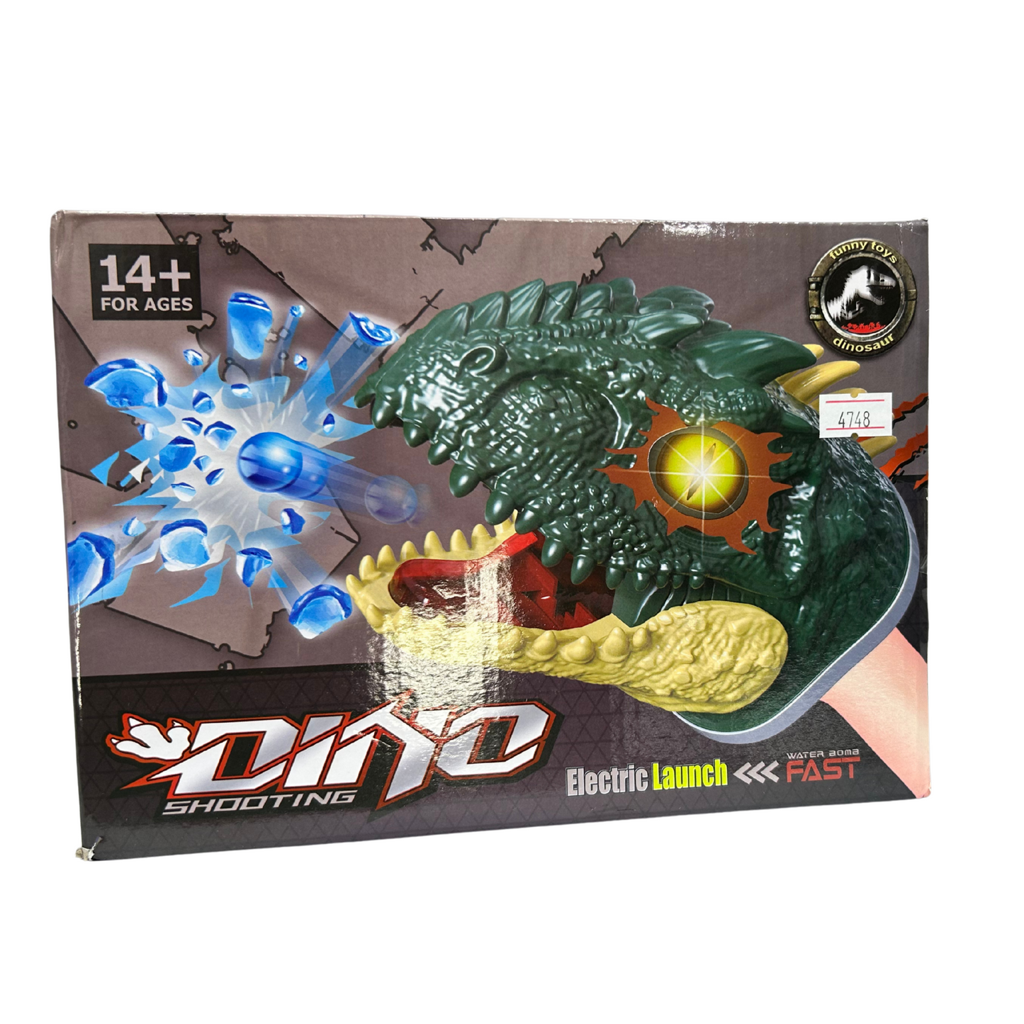 DINO PISTOLA HIDROGEL RECARGABLE