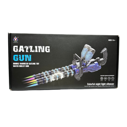 GATLING GUN PISTOLA HIDROGEL RECARGABLE