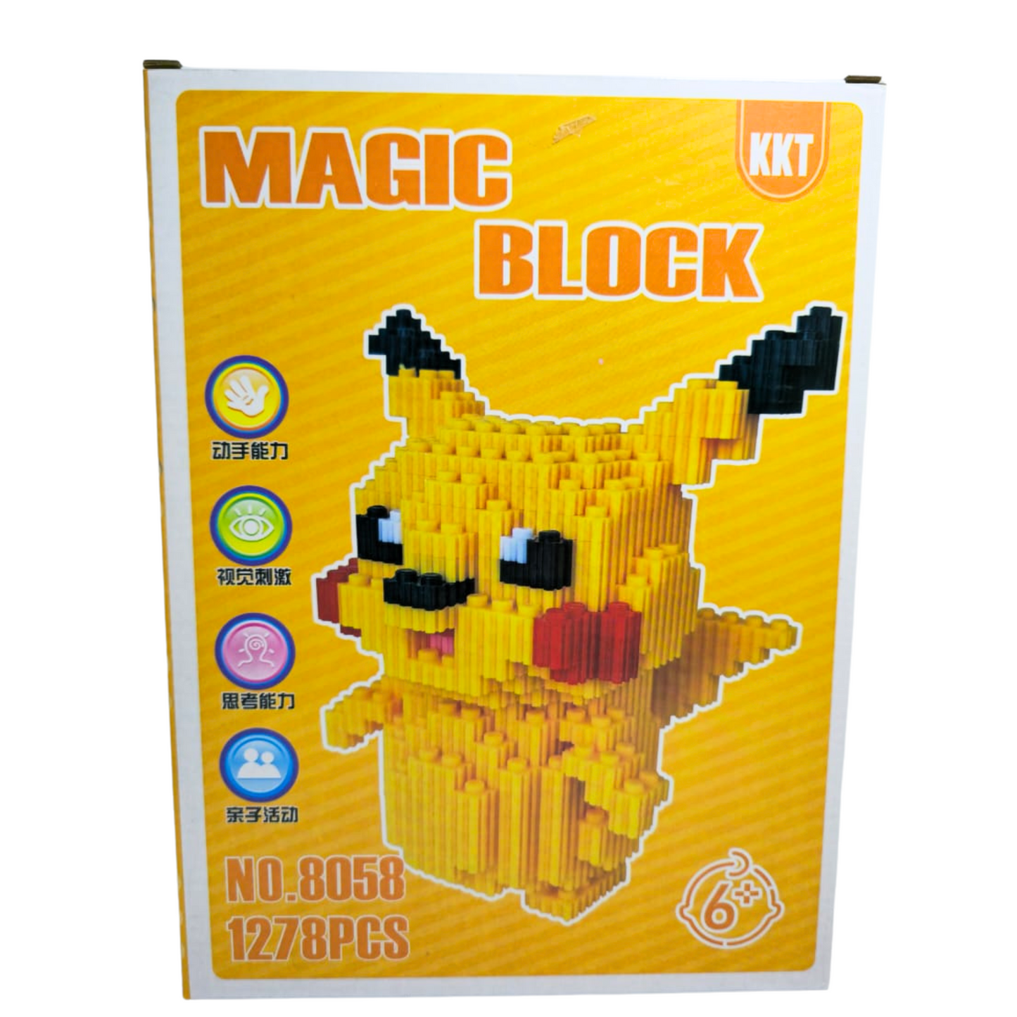 LEGO 3D PIKACHU MEDIANO